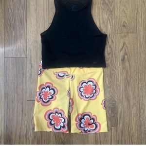 Nike bike short set brand new women’s size medium